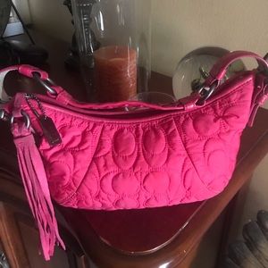 Authentic Coach Signature Handbag